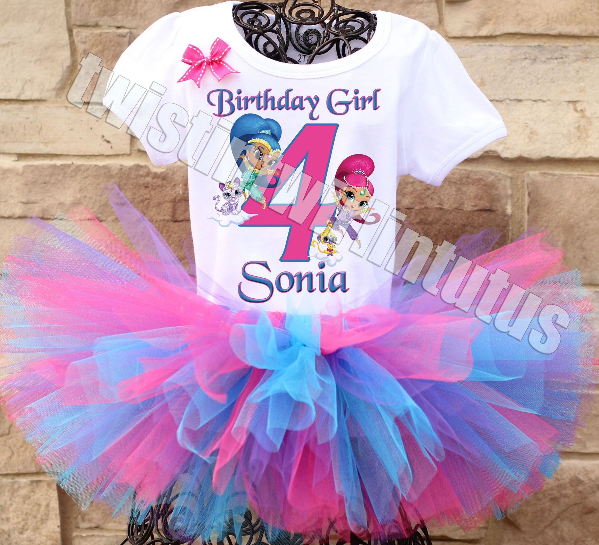 Shimmer and Shine Birthday Outfit