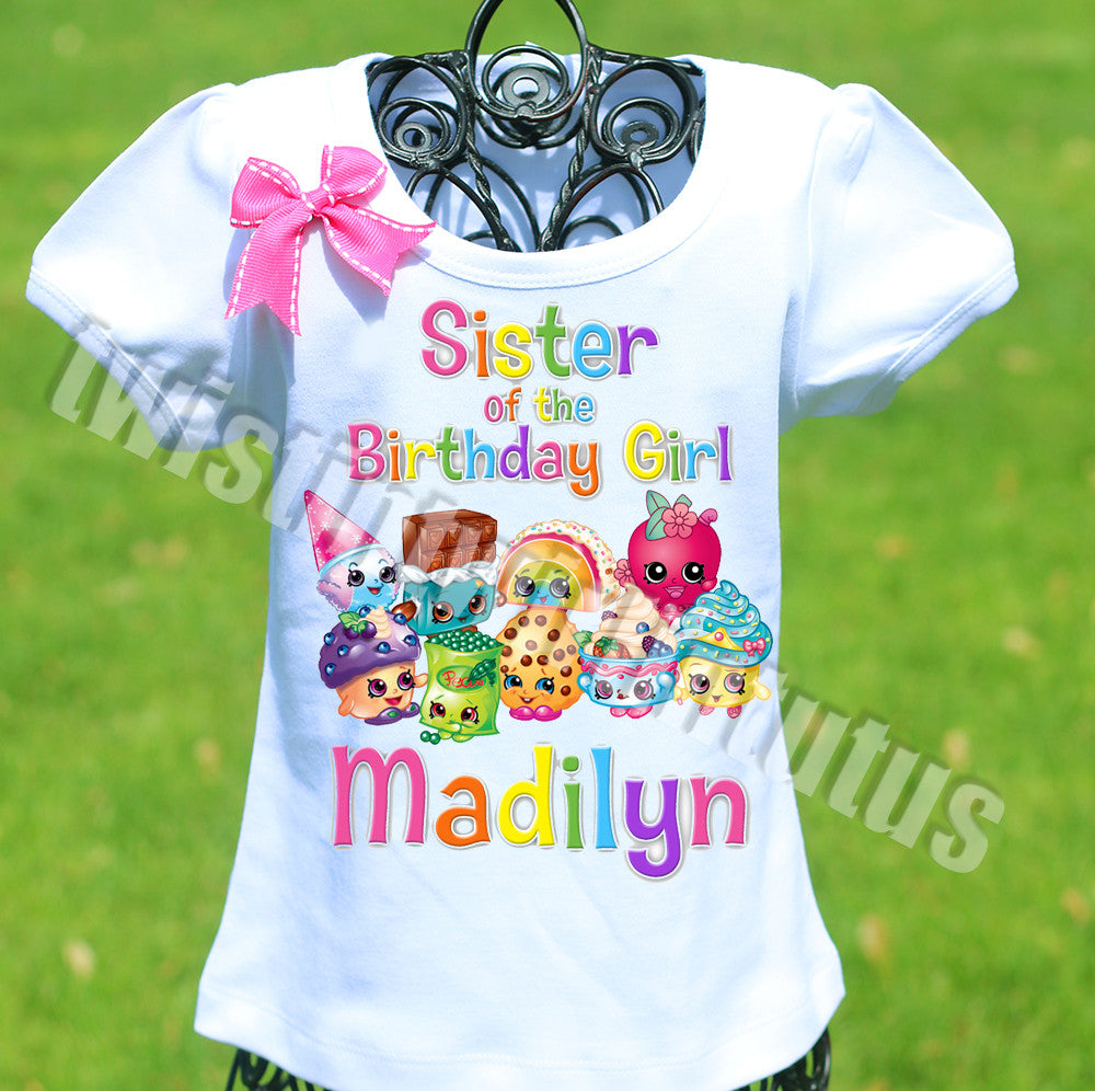 Shopkins Sister Shirt