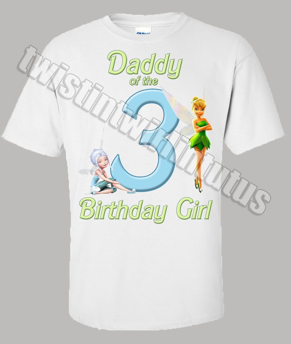 Tinkerbell Secret of the Wings Dad Shirt