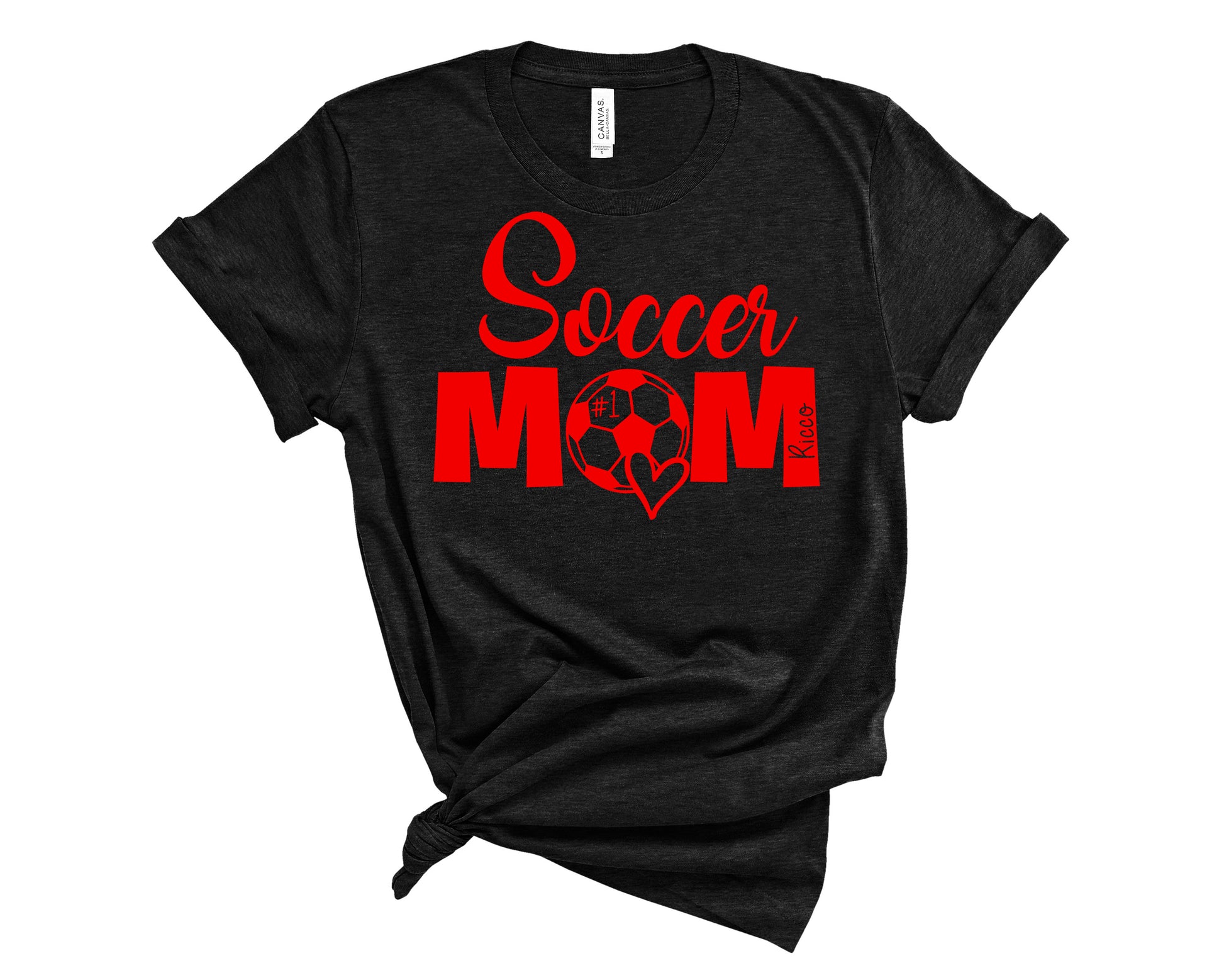 Soccer Mom shirt black