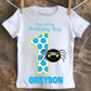 Itsy Bitsy Spider Birthday Shirt