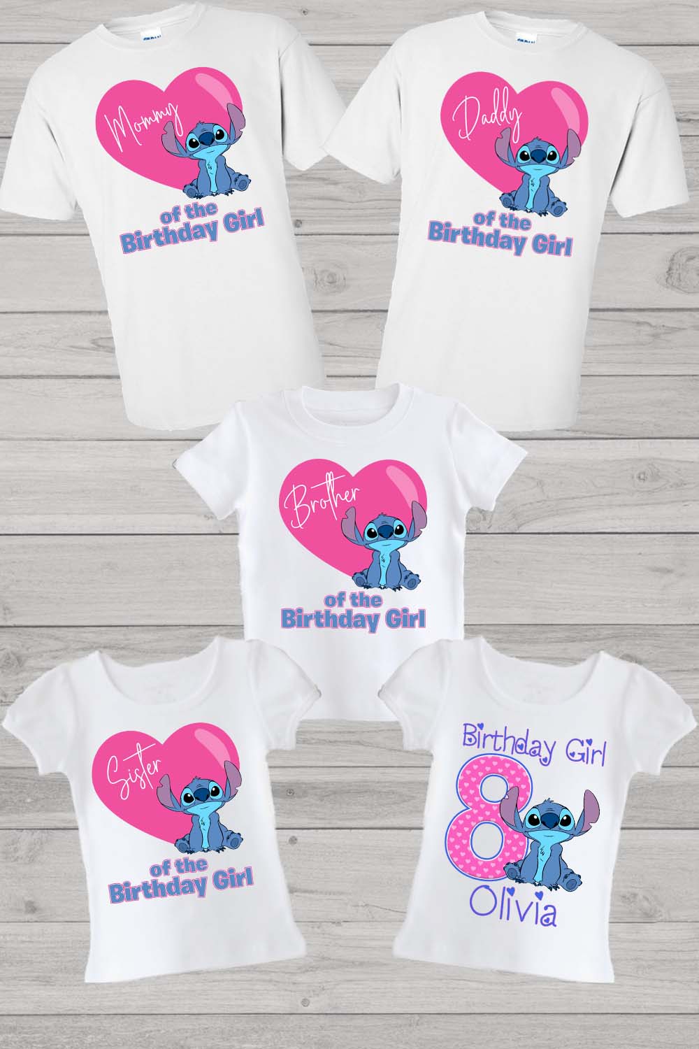 Stitch Family Shirts