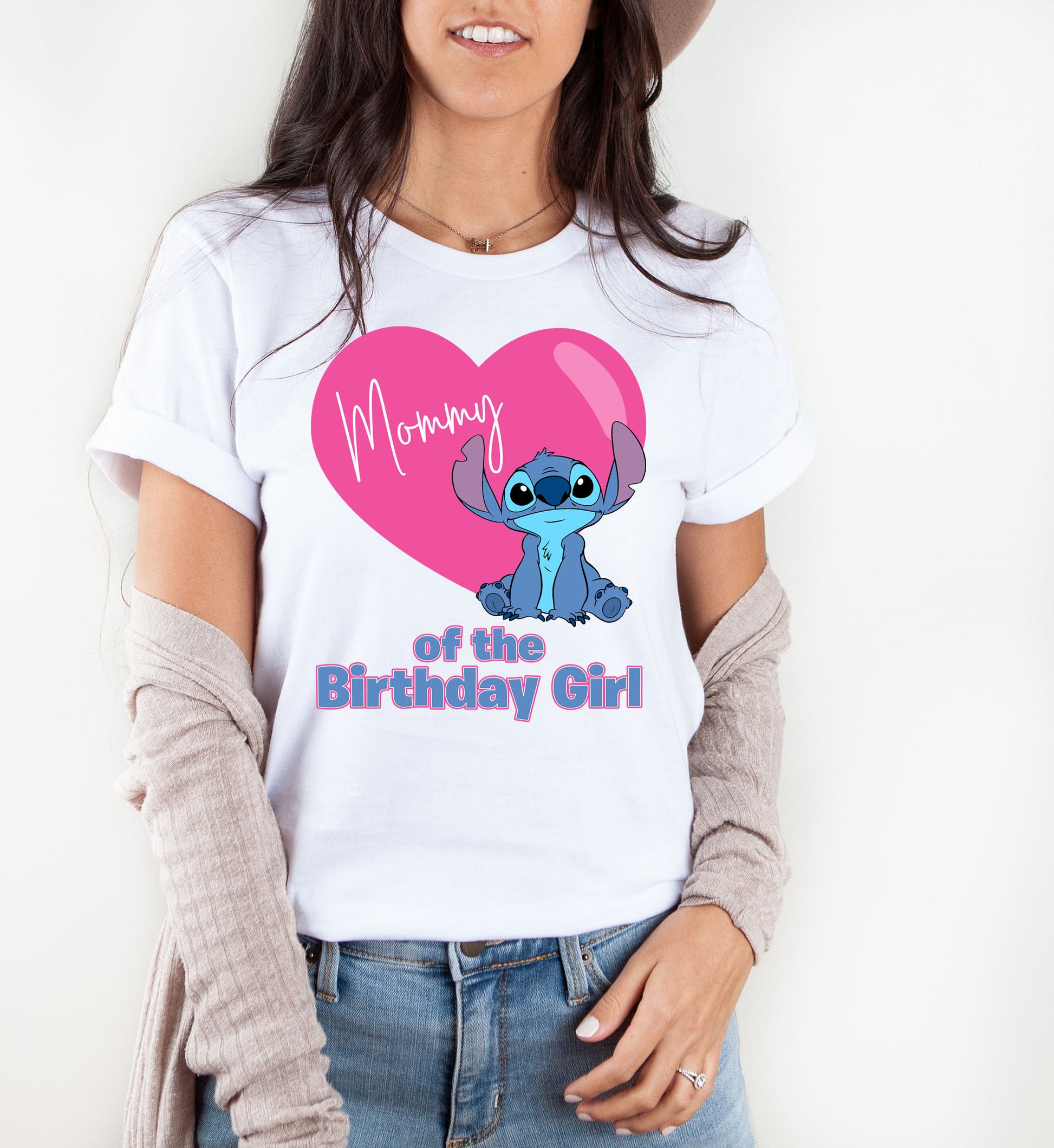 Stitch mommy shirt