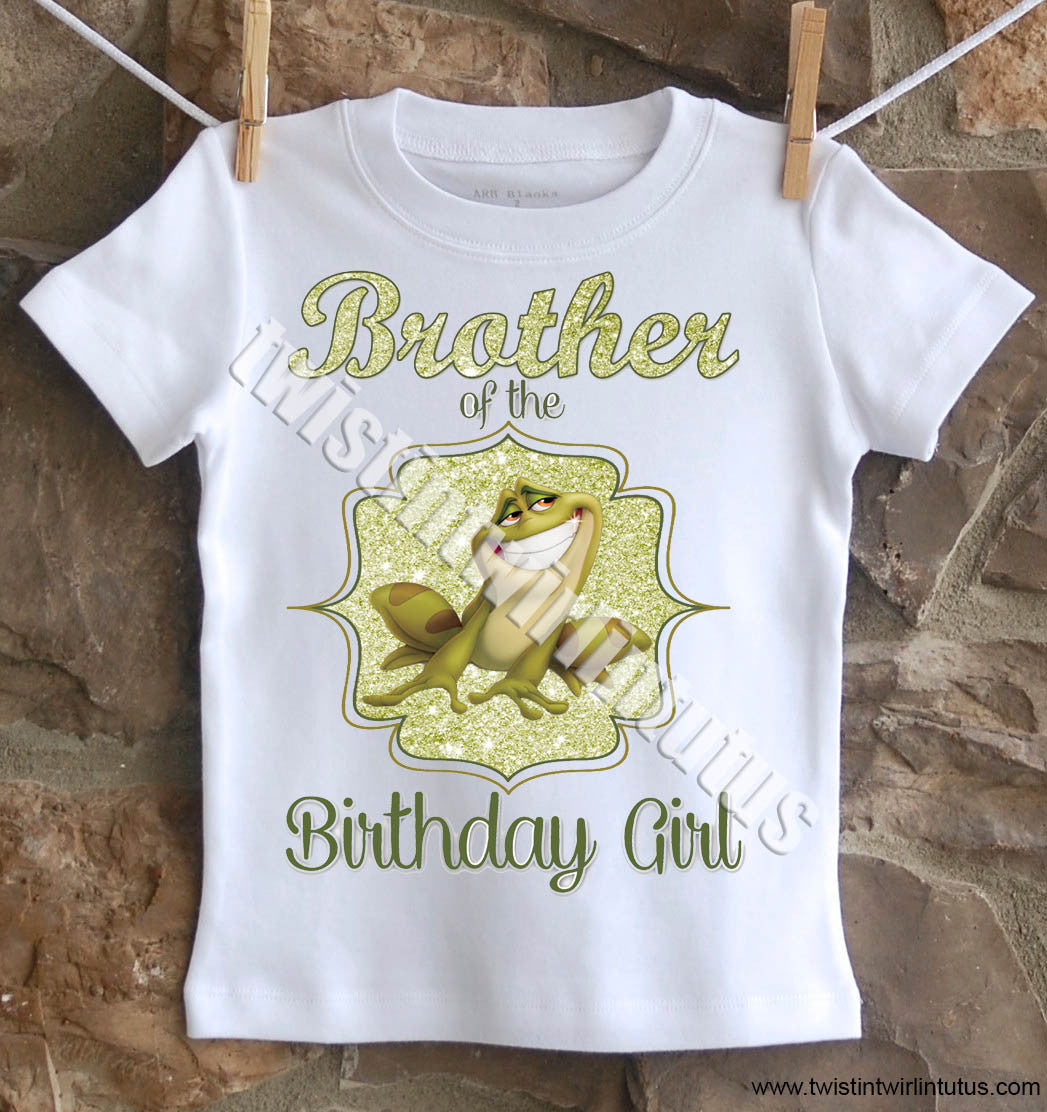 Princess Tiana Brother Shirt
