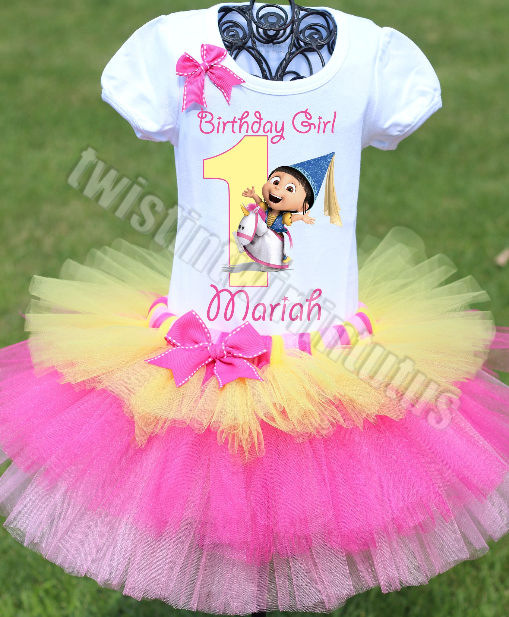 Dispicable Me Agnes Birthday Outfit