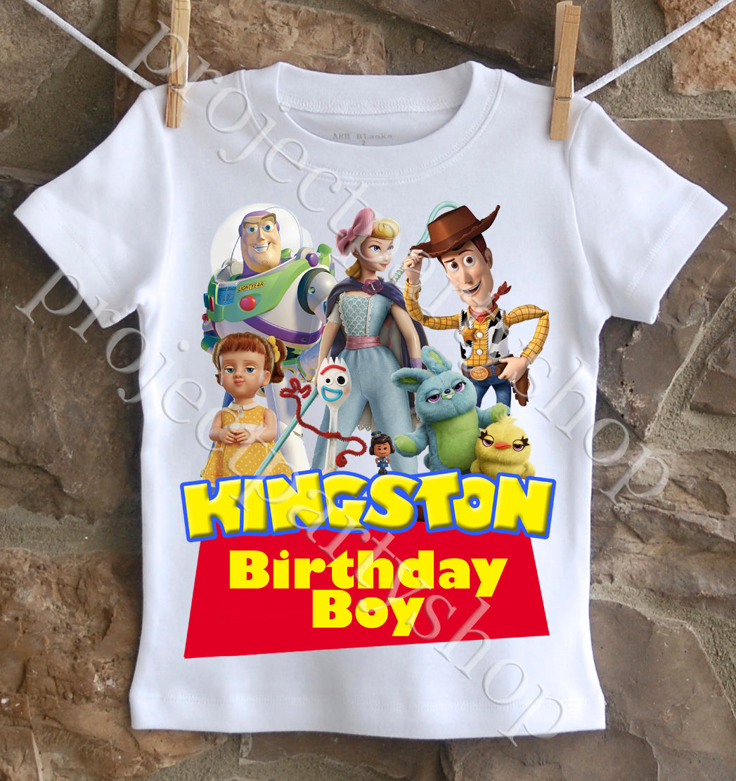 Toy Story 4 Birthday Shirt
