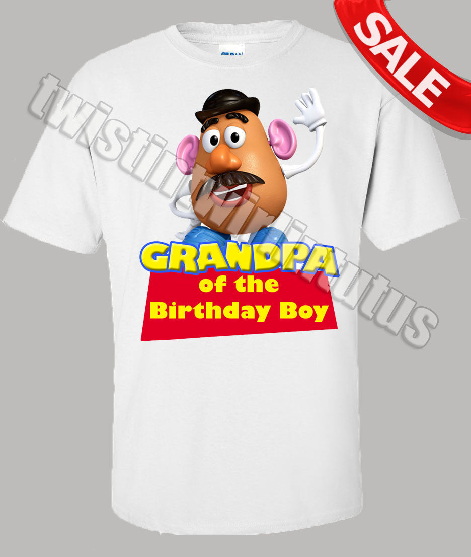 Toy Story Grandpa Birthday Shirt