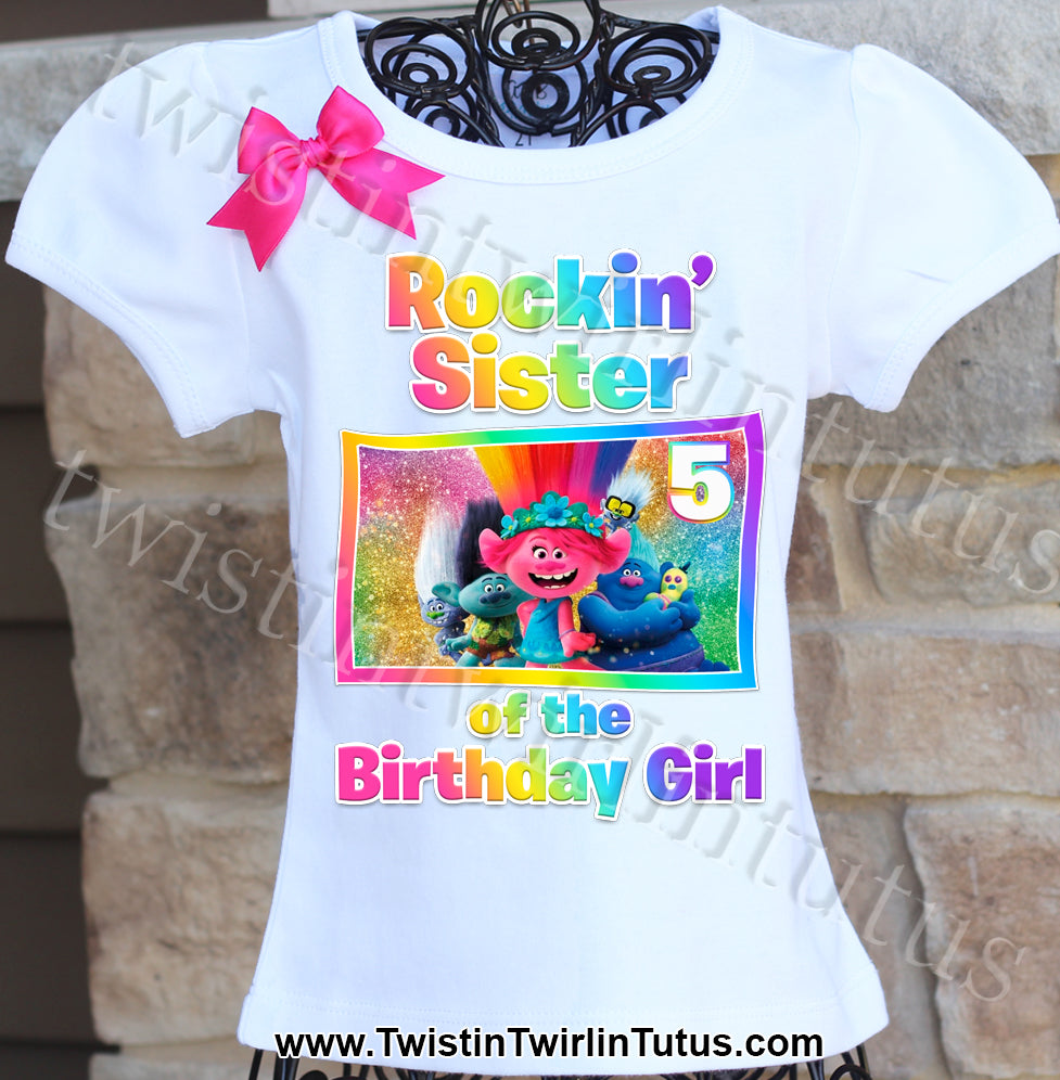 Trolls World Tour Sister Shirt