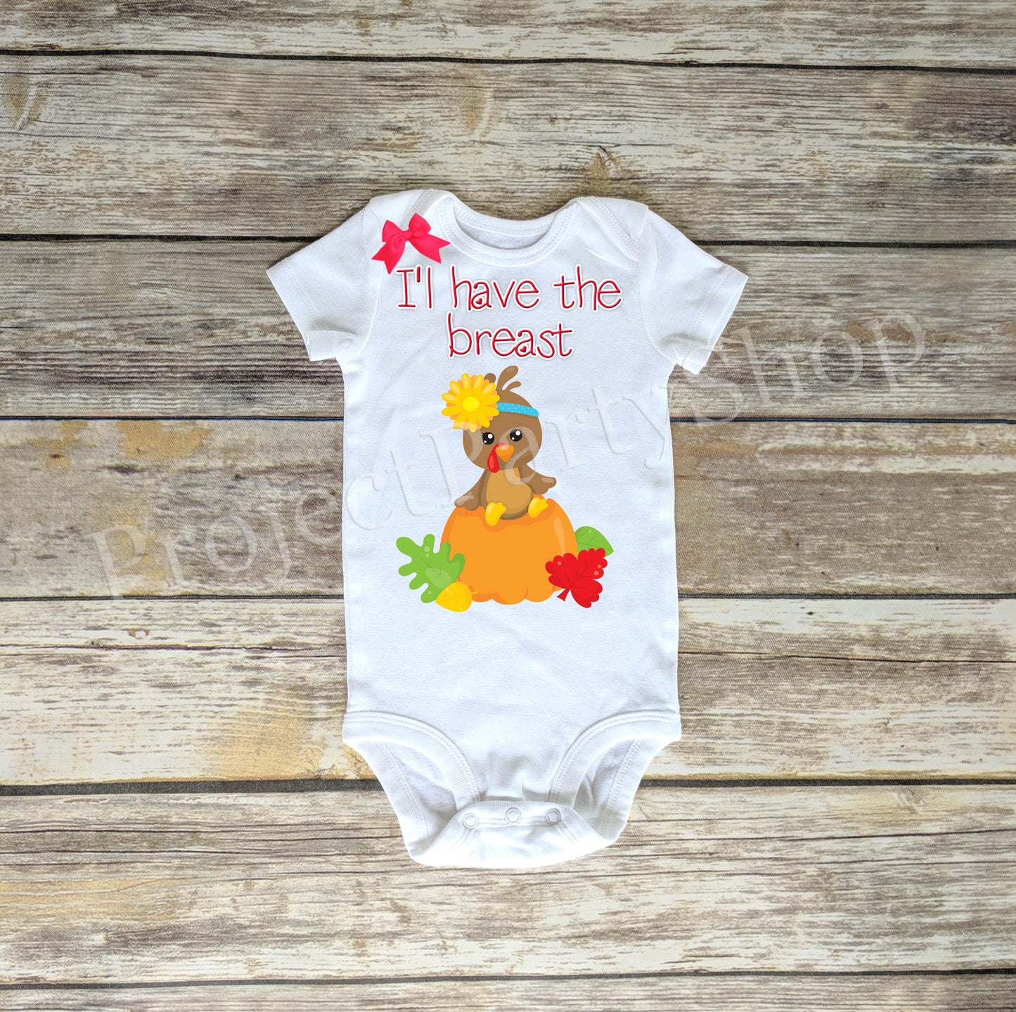 Baby's First Thanksgiving Outfit